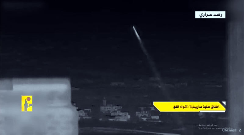 ataque de Hezbolá contra invasión israelí al Líbano