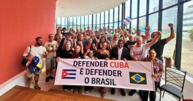 «Defender a Cuba es defender la humanidad», aseguró el embajador cubano en Brasil
