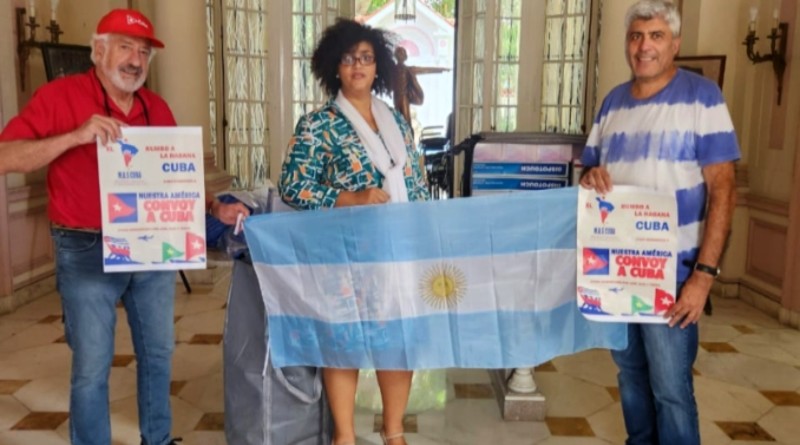 Argentina representada en el Convoy a Cuba