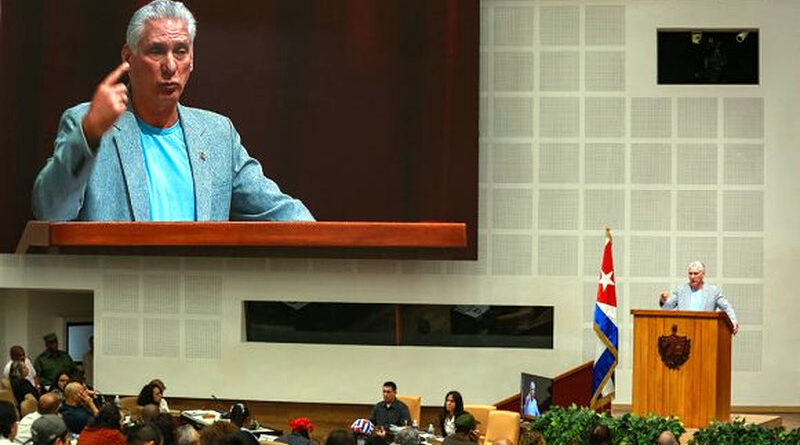 Díaz-Canel da la bienvenida al Convoy Nuestra América