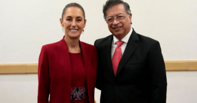 Sheinbaum y Petro por fortalecer diplomacia para paz en el mundo