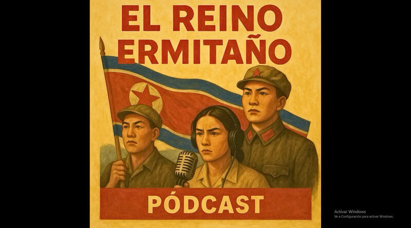 telón de podcast "el reino ermitaño"