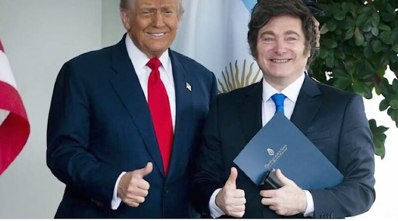 Donald Trump y Javier Milei