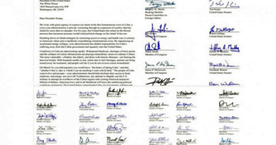 Medio centenar de congresistas de EE. UU. suscribió una carta contra el bloqueo a Cuba