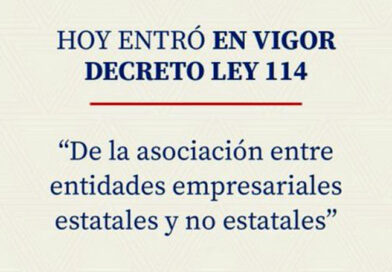 Entra en vigor Decreto Ley 114
