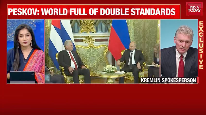 entrevista a Dmitri Peskov, portavoz del Kremlin