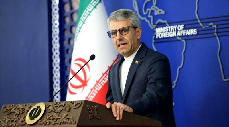 Esmail Baqai, portavoz de la Cancillería de Irán