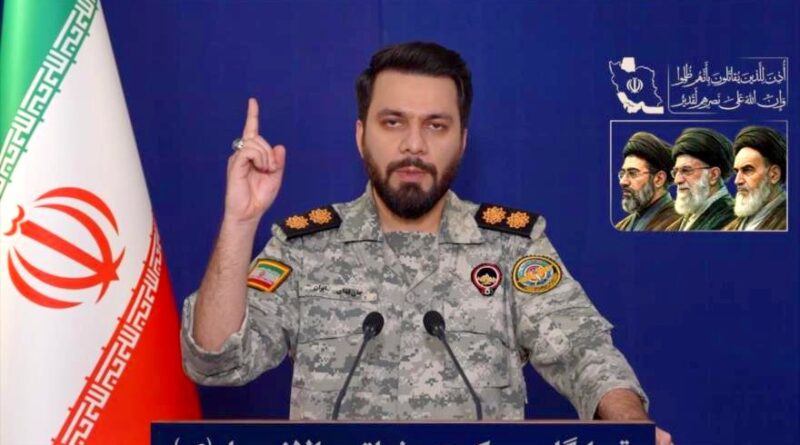 Ibrahim Zolfaghari, portavoz del Cuartel General Central Jatam al-Anbia