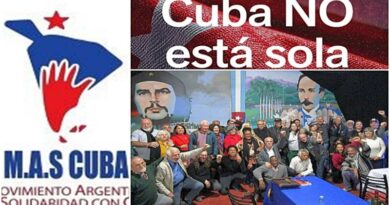 Argentina envía carta por Cuba a Trump Argentina envía carta por Cuba a Trump