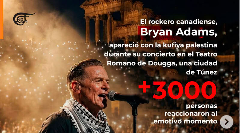 Brian Adams a favor de Palestina