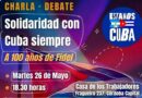 «Solidaridad con Cuba siempre»: charla-debate en Córdoba el martes 26 de mayo
