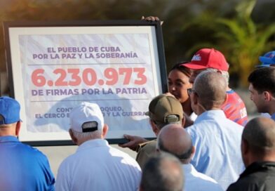 Más de 6 millones de cubanos dieron su firma por la Patria