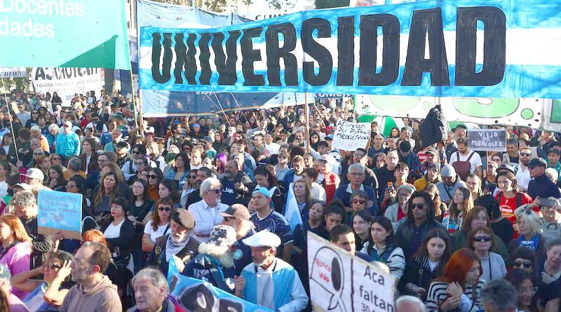 Mayo de 2026: Cuarta Marcha Federal Universitaria