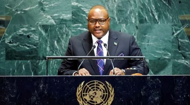 Ministro de Relaciones Exteriores de Zambia, Mulambo Hamakoni Haimbi