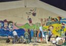 Mural por Cuba en Neuquén