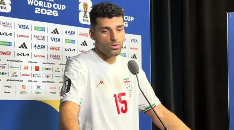 Mehdi Taremi, jugador de la selección de fútbol de Irán