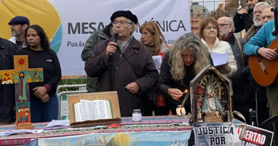 Pérez Esquivel en Ayuno contra la gestión de Milei