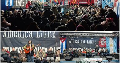 Más de 130 organizaciones declaran su apoyo a Cuba (+ fotos)