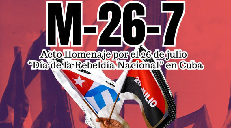 acto por el 26 de julio Neuquén