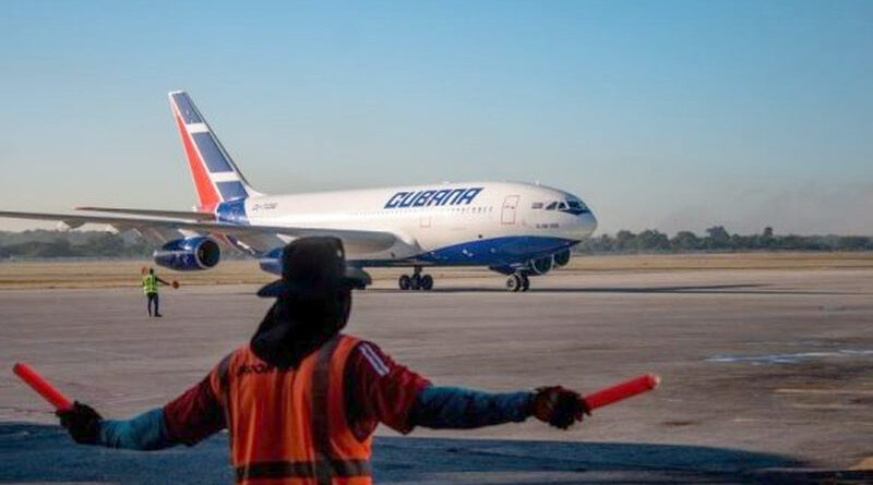avión de Cubana de Aviación
