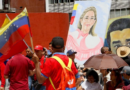 Venezolanos se movilizan en respaldo al presidente Nicolás Maduro y Cilia Flores