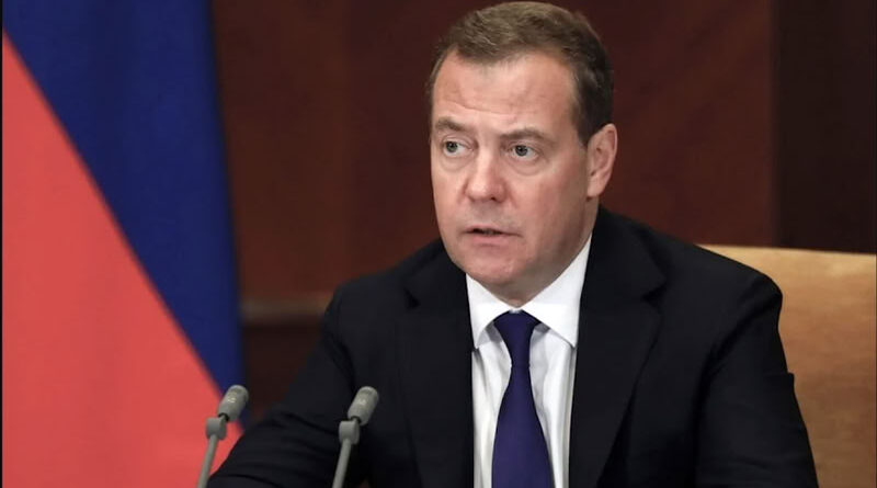 Dmitri Medvédev, vicepresidente del Consejo de Seguridad de Rusia