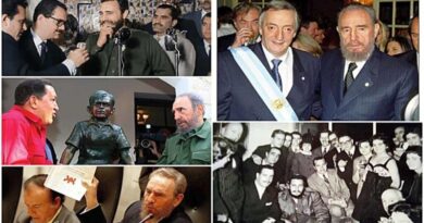 Actos en Argentina en homenaje a Fidel y apoyo a Cuba Actos en Argentina en homenaje a Fidel y apoyo a Cuba
