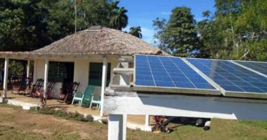 China envía a Cuba sistemas 5.000 fotovoltaicos