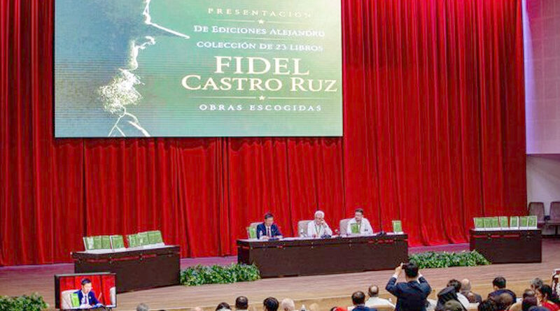 Presentación de las Obras Escogidas de Fidel Castro