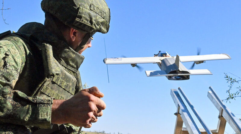 operador de drones ruso