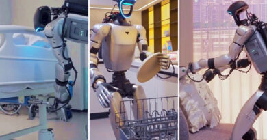 China presenta robots que pueden razonar, moverse y asistir a personas