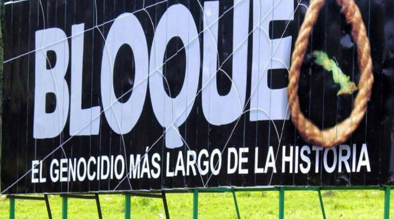 No al Bloqueo