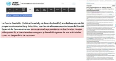 EE.UU. pide disolver el comité de la ONU en el que Argentina sostiene su reclamo por Malvinas